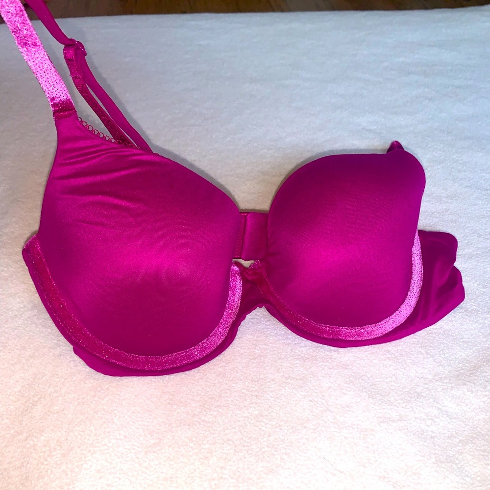 Shimmery Velvet-lined Victoria’s Secret Bra